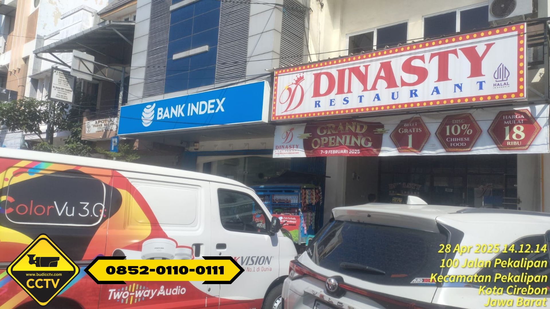 Maintenance CCTV di Dynasty Restaurant Cirebon