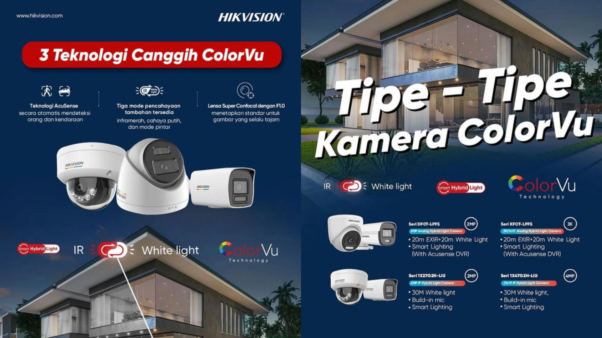 Toko CCTV di Cirebon - Hikvision ColorVu